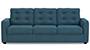 Apollo Sofa Set (Fabric Sofa Material, Regular Sofa Size, Soft Cushion Type, Regular Sofa Type, Individual 3 Seater Sofa Component, Colonial Blue, Tufted Back Type, Regular Back Height) by Urban Ladder - - 212354