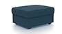 Apollo Sofa Set (Fabric Sofa Material, Regular Sofa Size, Soft Cushion Type, Regular Sofa Type, Ottoman Sofa Component, Colonial Blue, Tufted Back Type, Regular Back Height) by Urban Ladder - - 212355