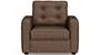 Apollo Sofa Set (Mocha, Fabric Sofa Material, Regular Sofa Size, Soft Cushion Type, Regular Sofa Type, Individual 1 Seater Sofa Component, Tufted Back Type, Regular Back Height) by Urban Ladder