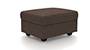 Apollo Sofa Set (Mocha, Fabric Sofa Material, Regular Sofa Size, Soft Cushion Type, Regular Sofa Type, Ottoman Sofa Component, Tufted Back Type, Regular Back Height) by Urban Ladder