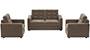 Apollo Sofa Set (Mist, Fabric Sofa Material, Regular Sofa Size, Firm Cushion Type, Regular Sofa Type, Master Sofa Component, Tufted Back Type, Regular Back Height) by Urban Ladder - - 212552