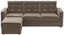 Apollo Sofa Set (Mist, Fabric Sofa Material, Regular Sofa Size, Firm Cushion Type, Regular Sofa Type, Master Sofa Component, Tufted Back Type, Regular Back Height) by Urban Ladder - - 212557