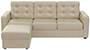 Apollo Sofa Set (Pearl, Fabric Sofa Material, Regular Sofa Size, Soft Cushion Type, Regular Sofa Type, Master Sofa Component, Tufted Back Type, Regular Back Height) by Urban Ladder