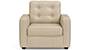 Apollo Sofa Set (Pearl, Fabric Sofa Material, Regular Sofa Size, Soft Cushion Type, Regular Sofa Type, Individual 1 Seater Sofa Component, Tufted Back Type, Regular Back Height) by Urban Ladder