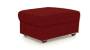 Apollo Sofa Set (Fabric Sofa Material, Regular Sofa Size, Soft Cushion Type, Regular Sofa Type, Ottoman Sofa Component, Salsa Red, Tufted Back Type, Regular Back Height) by Urban Ladder - - 212598