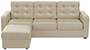Apollo Sofa Set (Pearl, Fabric Sofa Material, Regular Sofa Size, Firm Cushion Type, Regular Sofa Type, Master Sofa Component, Tufted Back Type, Regular Back Height) by Urban Ladder
