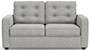 Apollo Sofa Set (Fabric Sofa Material, Regular Sofa Size, Soft Cushion Type, Regular Sofa Type, Individual 2 Seater Sofa Component, Vapour Grey, Tufted Back Type, Regular Back Height) by Urban Ladder - - 212726