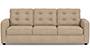 Apollo Sofa Set (Fabric Sofa Material, Regular Sofa Size, Soft Cushion Type, Regular Sofa Type, Individual 3 Seater Sofa Component, Sandshell Beige, Tufted Back Type, Regular Back Height) by Urban Ladder - - 212735