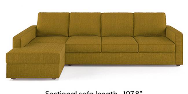 Apollo Sofa Set (Olive Green, Fabric Sofa Material, Regular Sofa Size, Soft Cushion Type, Sectional Sofa Type, Sectional Master Sofa Component, Regular Back Type, Regular Back Height)