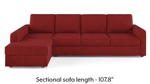Apollo Sectional Sofa (Salsa Red)
