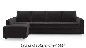 Apollo Sectional Sofa (Pebble Grey)