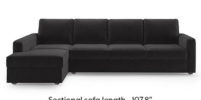 Apollo Sofa Set (Fabric Sofa Material, Regular Sofa Size, Soft Cushion Type, Sectional Sofa Type, Sectional Master Sofa Component, Pebble Grey, Regular Back Type, Regular Back Height)