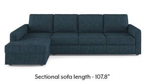 Apollo Sectional Sofa (Indigo Blue)