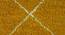 Bloomfield Patterned Shaggy Carpet (122 x 183 cm  (48" x 72") Carpet Size, Mustard) by Urban Ladder - Design 1 Close View - 215769