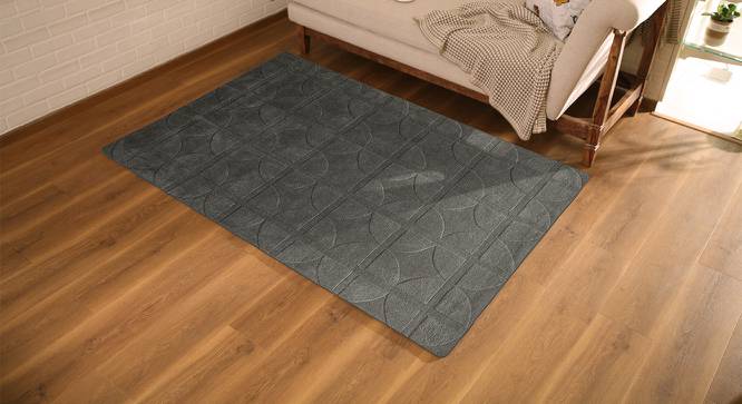 Sakura Carpet (Grey, 91 x 152 cm  (36" x 60") Carpet Size) by Urban Ladder - Design 1 Full View - 216010