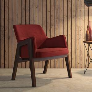 Deals Daily Design Carven Lounge Chair in Red Fabric