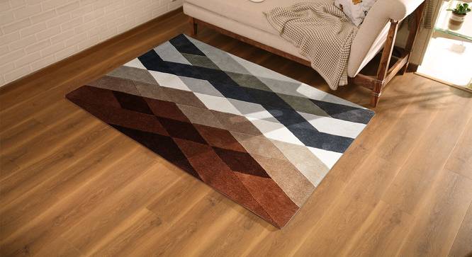 Carlton Carpet (Brown, 152 x 244 cm  (60" x 96") Carpet Size) by Urban Ladder - Design 1 Full View - 216241