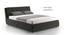 Stanhope Upholstered Storage Bed (King Bed Size, Charcoal Grey) by Urban Ladder - Design 1 Details - 218076