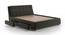Stanhope Upholstered Storage Bed (King Bed Size, Charcoal Grey) by Urban Ladder - Cross View Design 1 - 218078