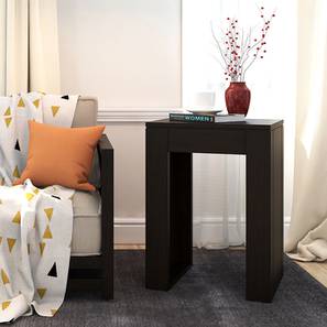 Side Table End Living Room Furniture Online Epsilon Side Table Mahogany Finish By Urban Ladder