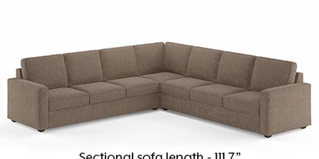 Apollo Sofa Set (Mist, Fabric Sofa Material, Regular Sofa Size, Soft Cushion Type, Corner Sofa Type, Corner Master Sofa Component, Regular Back Type, Regular Back Height)