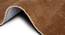 Rubaan Viscose Rug (152 x 244 cm  (60" x 96") Carpet Size, Bronze) by Urban Ladder - Rear View Design 1 - 218712