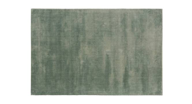 Rubaan Viscose Rug (91 x 152 cm  (36" x 60") Carpet Size, Teal) by Urban Ladder - Front View Design 1 - 218744