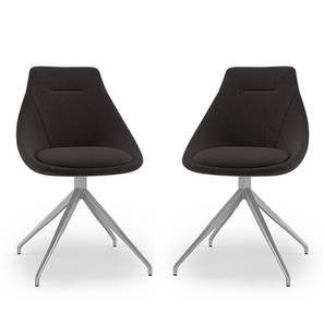 Accent Chairs In Navi Mumbai Design Doris Fabric Accent Chair in Dark Grey Colour