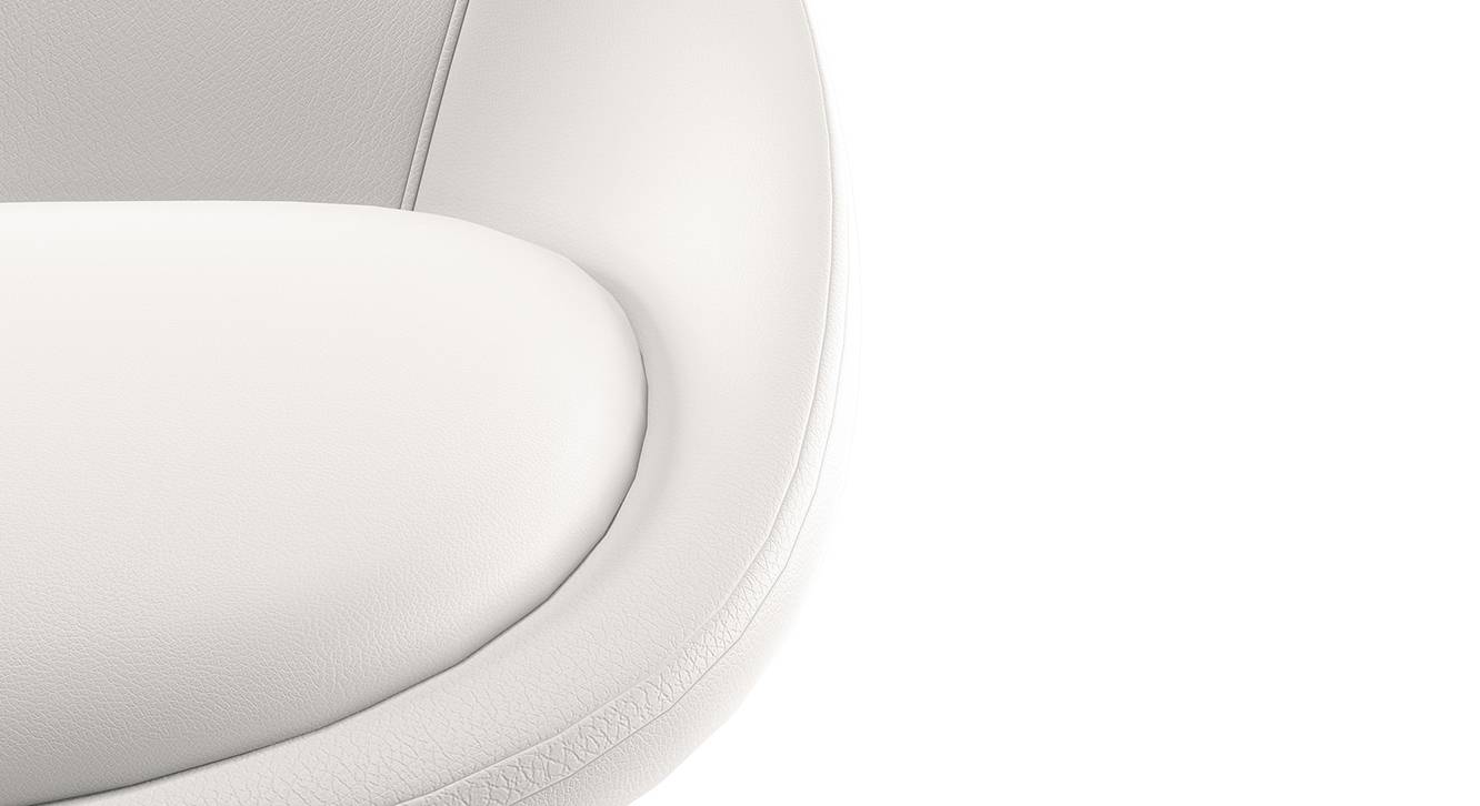 Doris Fabric Accent Chair in Dark Grey Colour Urban Ladder