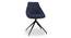 Caribu 6 to 8 Extendable - Doris (Fabric) 8 Seater Dining Table Set (Blue) by Urban Ladder - Front View Design 2 - 218971