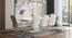 Caribu 6 to 8 Extendable - Ingrid (Leatherette) 8 Seater Dining Table Set (White) by Urban Ladder - Design 1 Full View - 219047