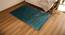 Rubaan Viscose Rug (122 x 183 cm  (48" x 72") Carpet Size, Pastel Turquoise) by Urban Ladder - Design 1 Full View - 219088