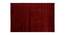 Rubaan Viscose Rug (152 x 244 cm  (60" x 96") Carpet Size, Garnet Red) by Urban Ladder - Design 1 Top View - 219152