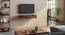 Sawyer Wall Mounted TV Unit (Teak Finish, With Drawer Configuration) by Urban Ladder - Design 1 Full View - 219196