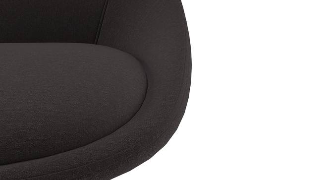 Doris Swivel Accent Chair (Dark Grey, Fabric Material) by Urban Ladder - Design 1 Close View - 219921