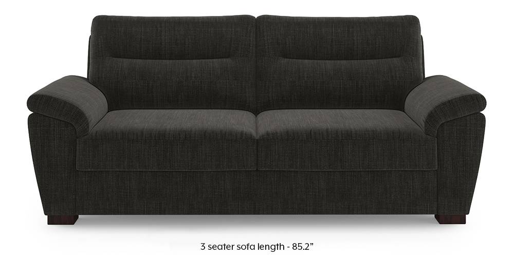 Adelaide Sofa (Graphite Grey) (1-seater Custom Set - Sofas, None Standard Set - Sofas, Fabric Sofa Material, Regular Sofa Size, Regular Sofa Type, Graphite Grey) by Urban Ladder - - 220811