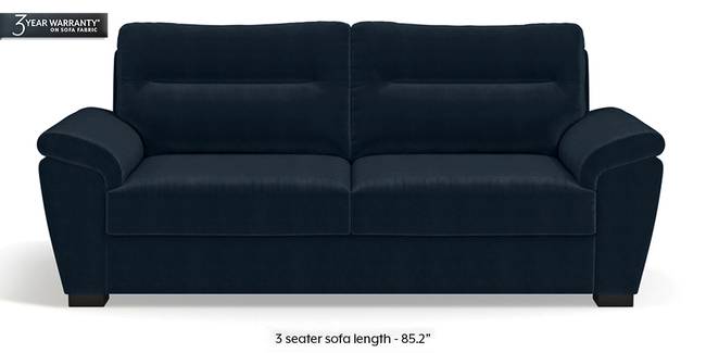 Adelaide Sofa (Sea Port Blue Velvet) (1-seater Custom Set - Sofas, None Standard Set - Sofas, Fabric Sofa Material, Regular Sofa Size, Regular Sofa Type, Sea Port Blue Velvet)