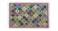 Kayseri Dhurrie (122 x 183 cm  (48" x 72") Carpet Size, Multi Colour) by Urban Ladder - Design 1 Top View - 220987