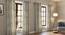 Morden Jacquard Door Curtains (Set of 2) (Multi Colour, 54" x 108" Curtain Size) by Urban Ladder
