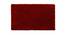 Sherwood Super Soft Shaggy Rug (Red, 122 x 183 cm  (48" x 72") Carpet Size) by Urban Ladder - Design 1 Top View - 222283