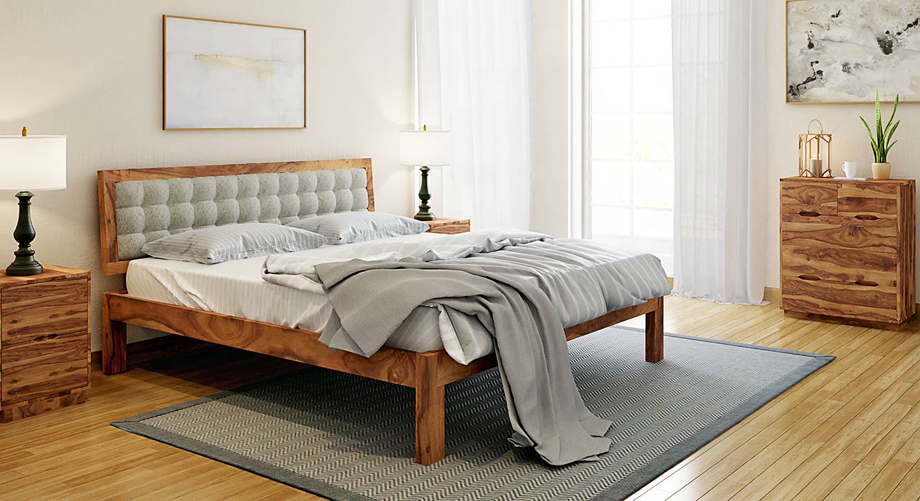 Florence Bed (Solid Wood) Urban Ladder