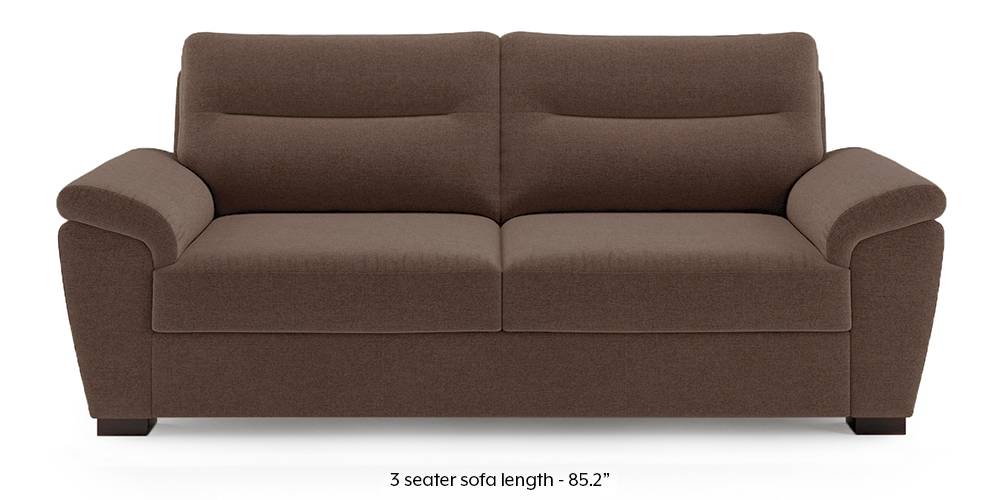 Adelaide Sofa (Daschund Brown) by Urban Ladder