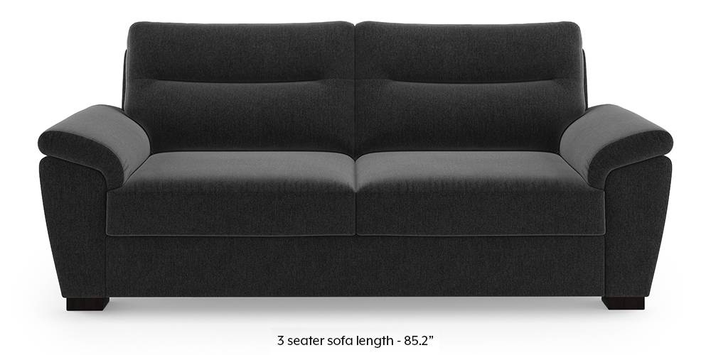 Adelaide Sofa (Pebble Grey) (1-seater Custom Set - Sofas, None Standard Set - Sofas, Fabric Sofa Material, Regular Sofa Size, Regular Sofa Type, Pebble Grey) by Urban Ladder - - 222896