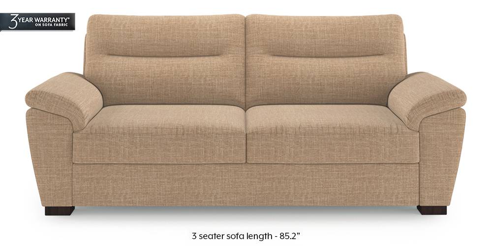 Adelaide Sofa (Sandshell Beige) (1-seater Custom Set - Sofas, None Standard Set - Sofas, Fabric Sofa Material, Regular Sofa Size, Regular Sofa Type, Sandshell Beige) by Urban Ladder - - 222950