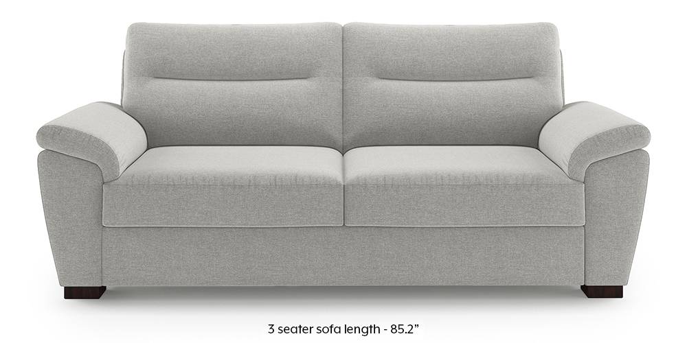 Adelaide Sofa (Vapour Grey) (1-seater Custom Set - Sofas, None Standard Set - Sofas, Fabric Sofa Material, Regular Sofa Size, Regular Sofa Type, Vapour Grey) by Urban Ladder - - 222978