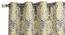 Nusa Jacquard Door Curtains (Set of 2) (Multi Colour, 54" x 108" Curtain Size) by Urban Ladder