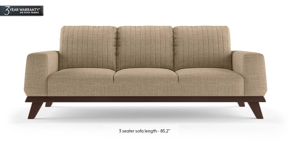 Granada Sofa (Sandshell Beige) (1-seater Custom Set - Sofas, None Standard Set - Sofas, Fabric Sofa Material, Regular Sofa Size, Regular Sofa Type, Sandshell Beige) by Urban Ladder - - 223330