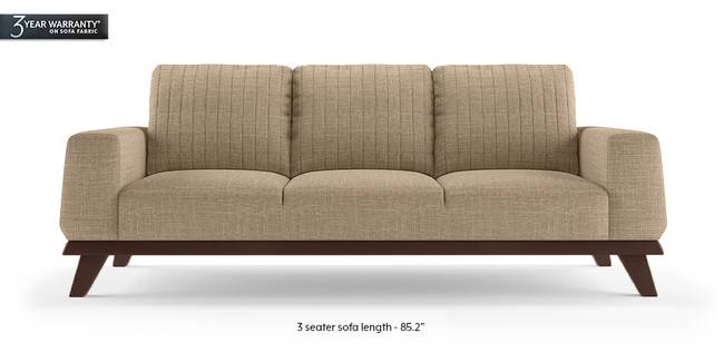 Granada Sofa (Sandshell Beige) (1-seater Custom Set - Sofas, None Standard Set - Sofas, Fabric Sofa Material, Regular Sofa Size, Regular Sofa Type, Sandshell Beige)