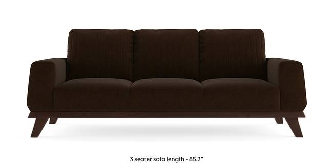 Granada Sofa (Dark Earth Brown) (1-seater Custom Set - Sofas, None Standard Set - Sofas, Dark Earth, Fabric Sofa Material, Regular Sofa Size, Regular Sofa Type)