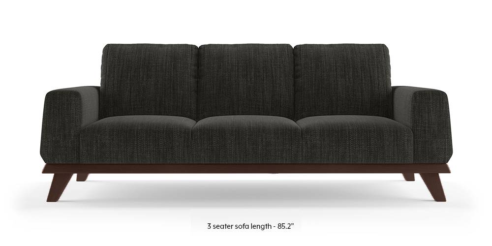 Granada Sofa (Graphite Grey) (1-seater Custom Set - Sofas, None Standard Set - Sofas, Fabric Sofa Material, Regular Sofa Size, Regular Sofa Type, Graphite Grey) by Urban Ladder - - 223400